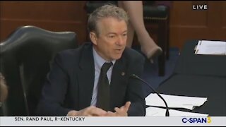 Rand Paul RIPS Fauci Over Masks