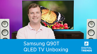 Samsung Q90T QLED TV Unboxing