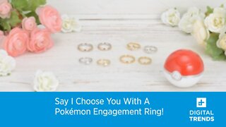 Say I Choose You With A Pokémon Engagement Ring!