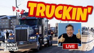 Freedom Truckers Save Western Civilization as Tyrants Flee Sparking a Worldwide Movement