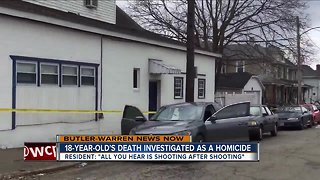 18-year-old's death investigated as homicide