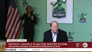 Detroit unveils plan for winter storm