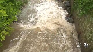 Ellicott City withstands Tropical Storm Isaias