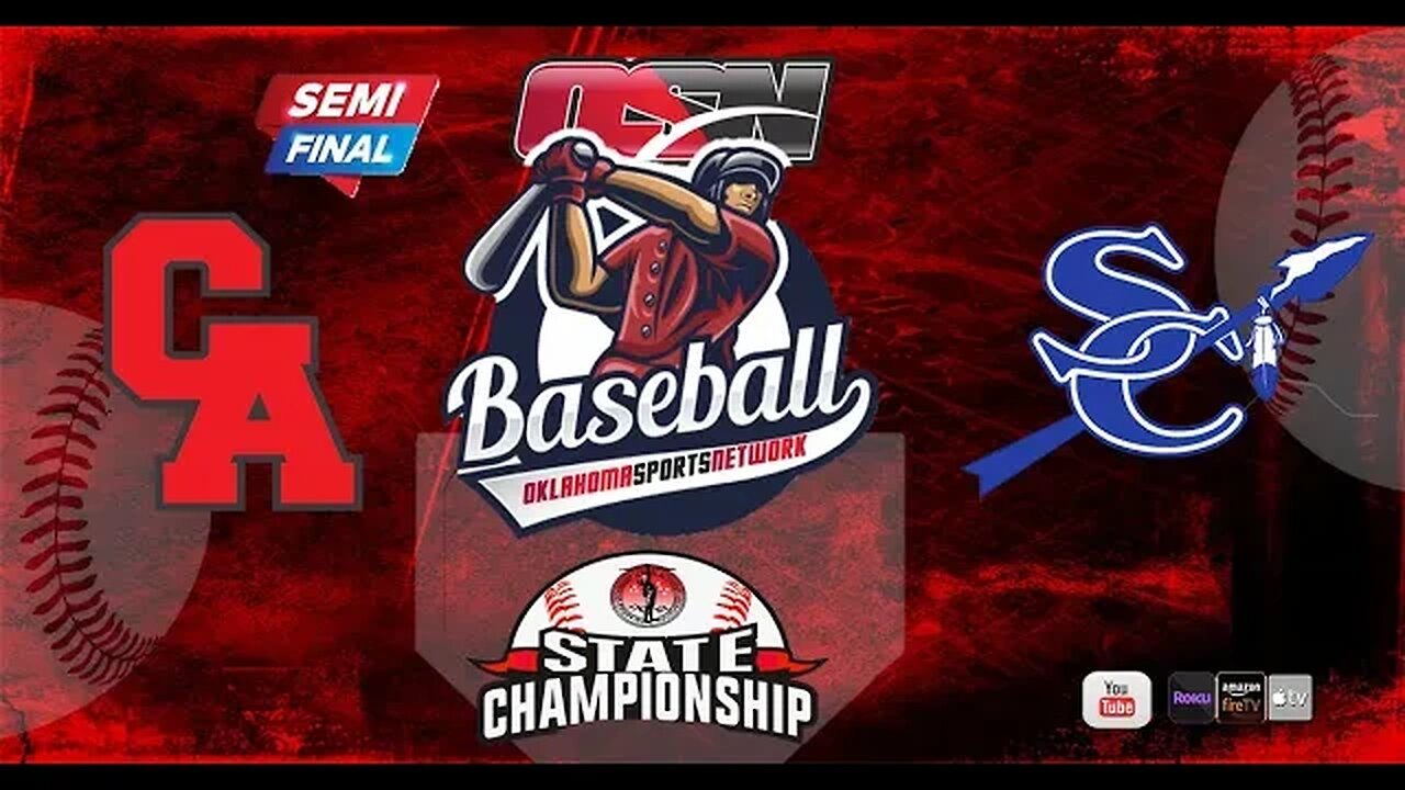 ⚾️LIVE OSSAA State Baseball Semifinals Carl Albert vs Sapulpa 2023