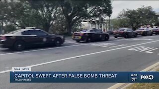 Capitol swept after false bomb threat