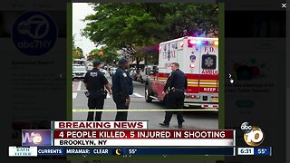 4 people killed, 5 injured in Brooklyn nightclub shooting