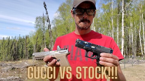 Gucci vs Stock Glocks!!!