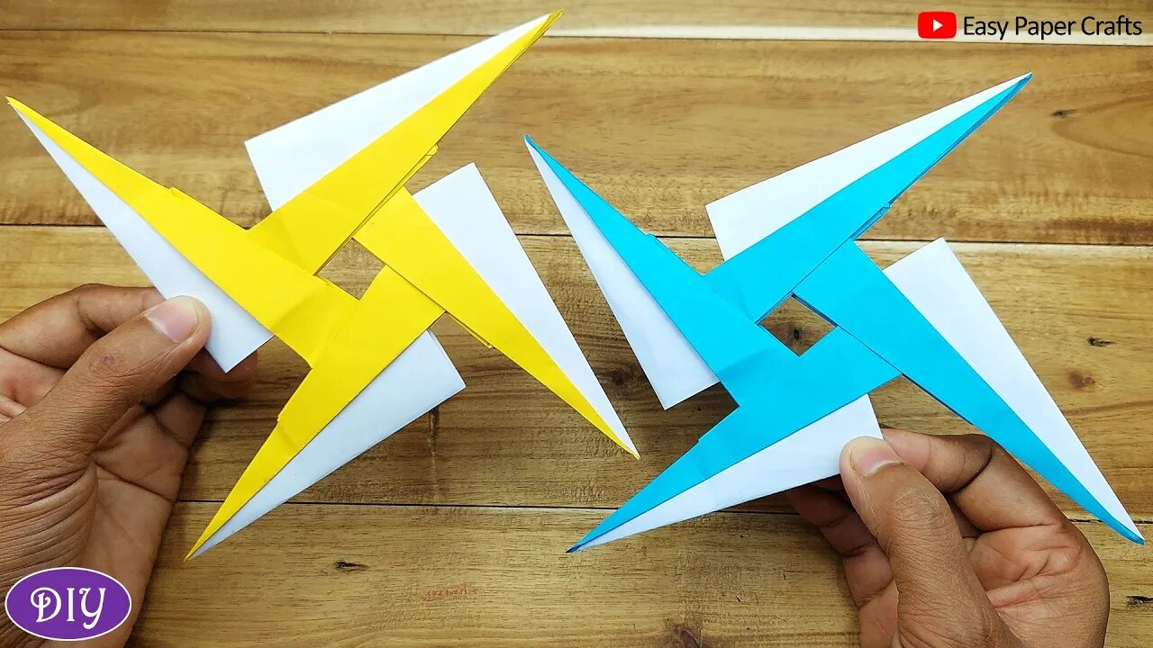 origami ninja weapons