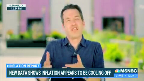 MSNBC “You’re probably getting poorer because of inflation” (BindenFlation)