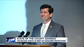 Poloncarz delivers state of the county address to questions