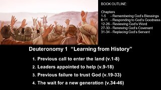 Deuteronomy 1 "Learning From History" - Calvary Chapel Fergus Falls