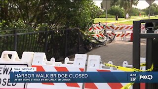 Harbor Walk Bridge closed
