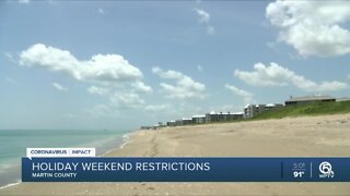 Businesses dealing with beach closures in Martin County