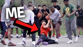 REAL D1 Hoopers GOT PISSED & DROPPED OFF At The Park...