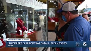 Stuart shoppers support small businesses