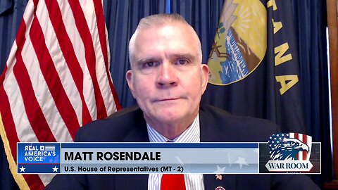 Rep. Rosendale Calls Out Congress For Taking Days Off To Delay Appropriations Process