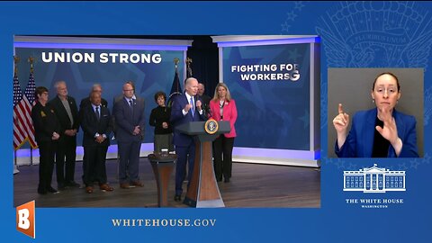LIVE: Pres. Biden Delivering Remarks on Building Stronger Economy for Union Workers and Retirees…