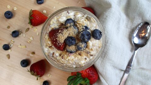 How to make healthy and easy overnight oats