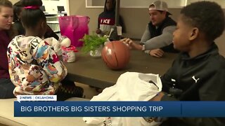 Big Brothers Big Sisters Shopping Trip