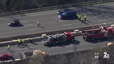 Drivers involved in I-695 crash that killed six construction workers charged