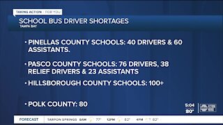 Pinellas County in need of school bus drivers