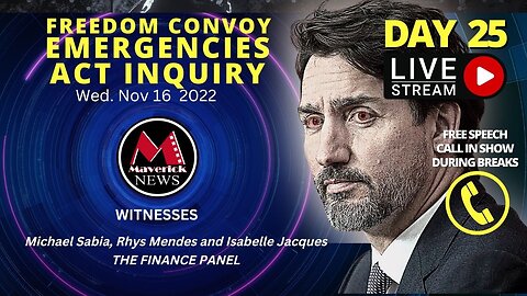 Trudeau Emergencies Act Inquiry Nov. 17 2022 - Live News (Freedom Convoy )