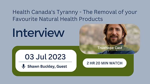 Health Canada Tyranny: The Removal of your Favourite Natural Health Products