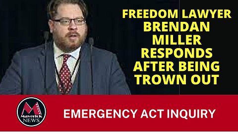 Freedomm Lawyer Brendan Miller Answers Questions After Being Thrown Out of Emergency Act Hearing
