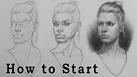 Part 1 How to Draw the Portrait
