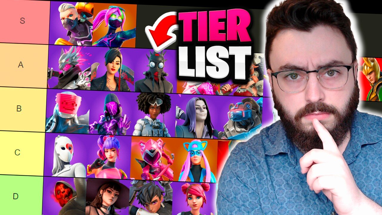 Ranking Every Fortnite Crew Skin Tier List