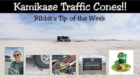 Kamikaze Traffic Cones!