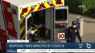 San Diego ambulance service impacted by COVID-19 surge