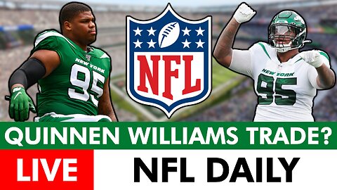 LIVE: Quinnen Williams Trade? + Latest News & Rumors, Blockbuster Trade Ideas | NFL Daily