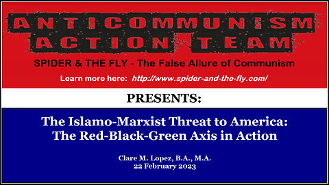 Islamic-Marxist Subversion in America: Red Black Green Axis in Action, with Clare Lopez