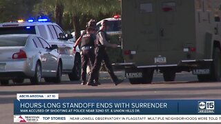 Officers shot at, suspect in custody amid 'active police situation' in Phoenix Tuesday