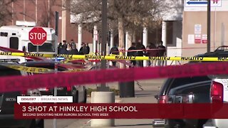 3 juveniles injured in shooting in Hinkley High School parking lot, Aurora police say