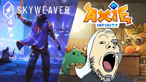 [Blockchain Games] Checking Out Skyweaver Then Playing Ranked Matches In Axie Infinity!