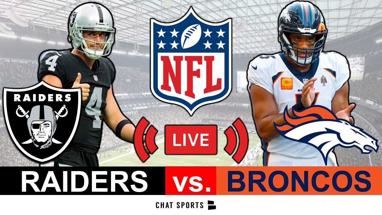 LIVE Raiders vs. Broncos