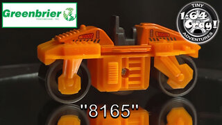 "8165" Asphalt Roller in Orange- Model by Greenbrier Int. Inc.