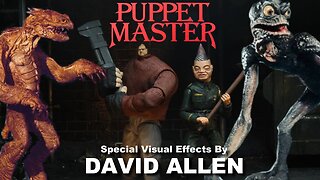 PUPPET MASTER Visual Effects Wizard David Allen PLUS Ultimate Tunneler & Pinhead COMBO