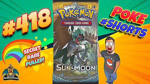 Secret Rare! Poke #Shorts #418 | Sun & Moon | Pokemon Cards Opening
