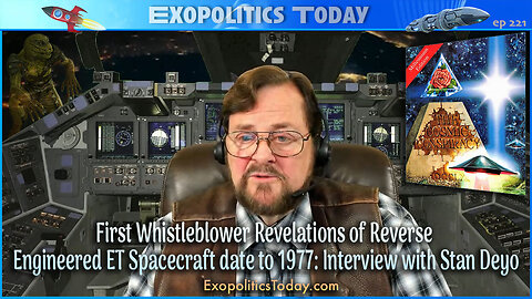 First Whistleblower Revelations of Reverse Engineered ET Spacecraft date to 1977: Stan Deyo