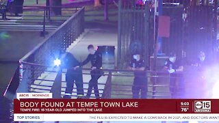 Man's body recovered after drowning at Tempe Town Lake