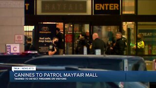 Canines to patrol Mayfair Mall following mass shooting