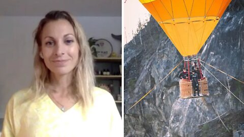 Cette Québécoise se confie avant de sauter d'une montgolfière de 25m de haut ce mois-ci