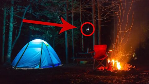 HAUNTED CAMPING OVERNIGHT AT MOST HAUNTED PLACE ON THE PLANET !!