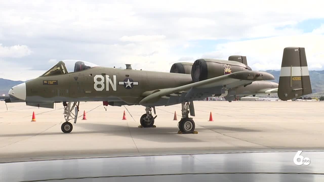 Gowen Field reveals new aircraft artwork