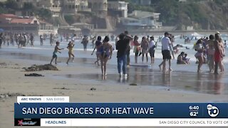 San Diego braces for heat wave