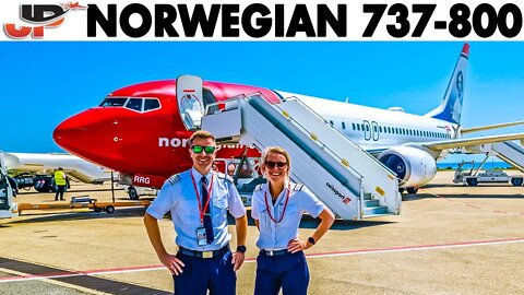 2 Days in Norwegian 737 Cockpit, 2 lovely pilots, 2 great destinations