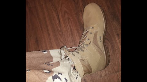 Bates TerraX3 Hot Weather Military Boot Review